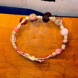 Hemp beaded bracelet